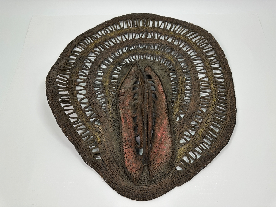 Vintage Papua New Guinea Yam Mask Probably Abelam 20.5'L [Photo 2]