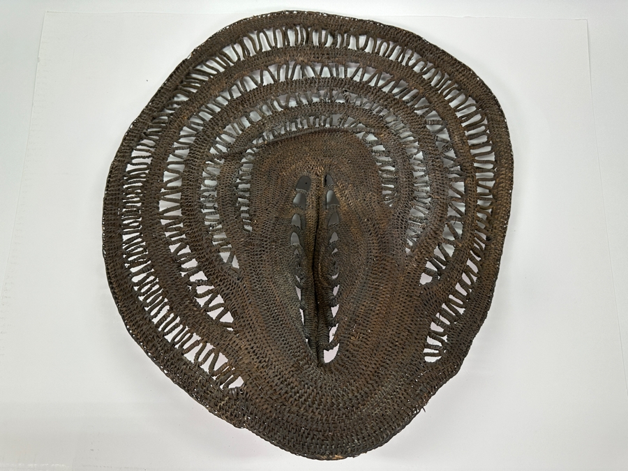 Vintage Papua New Guinea Yam Mask Probably Abelam 20.5'L [Photo 5]