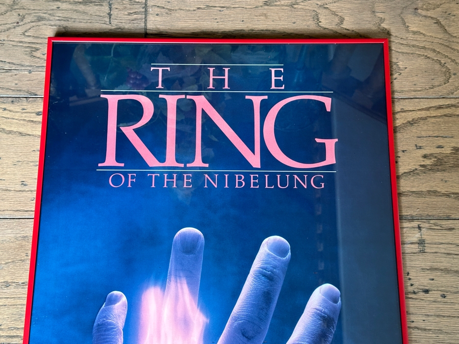 Original Seattle Opera Poster The Ring Of The Nibelung Seattle Opera Pacific Northwest Wagner Festival 19 X 34 Estimate $200 [Photo 4]