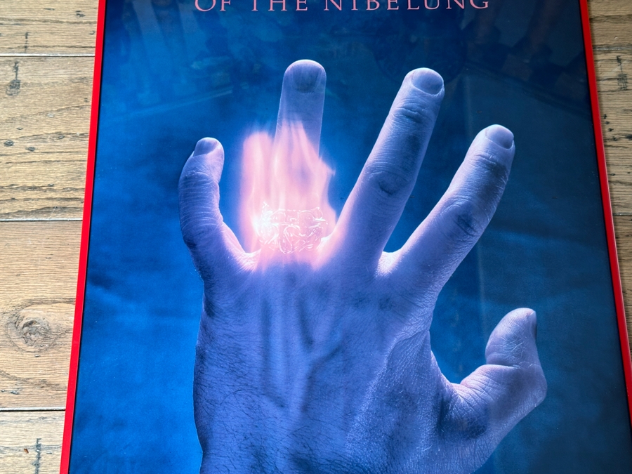 Original Seattle Opera Poster The Ring Of The Nibelung Seattle Opera Pacific Northwest Wagner Festival 19 X 34 Estimate $200 [Photo 3]