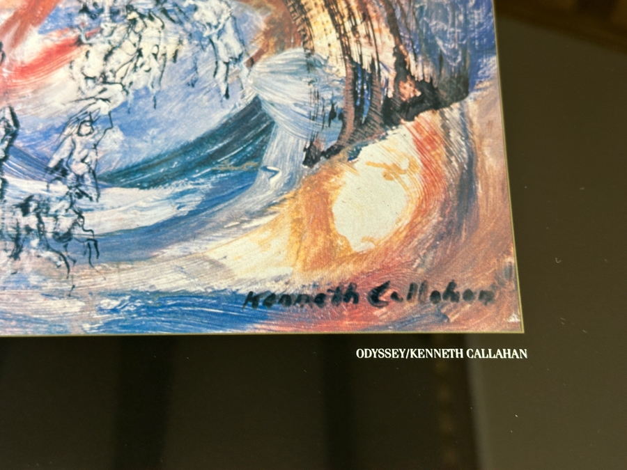 Original Seattle Opera Poster Ring Pacific Northwest Wagner Festival 1983 Wagner's Ring Odyssey Artwork By Kenneth Callahan 'Odyssey' 30 X 25 Estimate $200 [Photo 3]