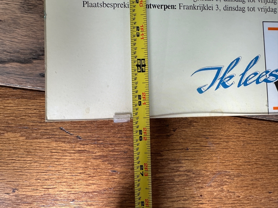 Original German Opera Poster Opera Voor Vlaanderen Die Walkure - Richard Wagner Staring Elliot Palay 14 X 25.5 Estimate $200 [Photo 6]