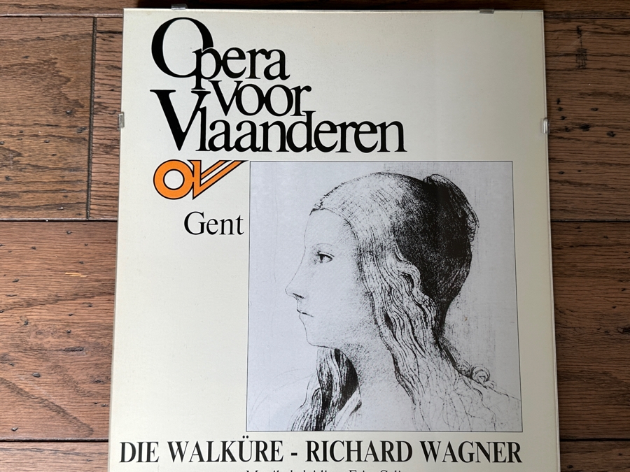 Original German Opera Poster Opera Voor Vlaanderen Die Walkure - Richard Wagner Staring Elliot Palay 14 X 25.5 Estimate $200 [Photo 2]
