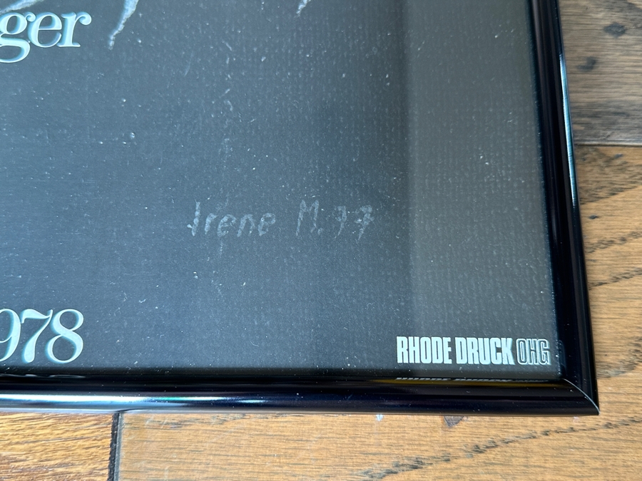 Original 1978 German Opera Poster Der Freischutz Carl Maria Von Weber Theater Der Stadt Gutersloh 23.5 X 33 Estimate $200 [Photo 3]