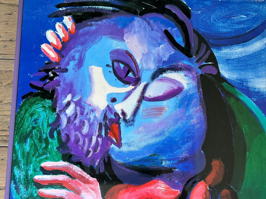 David Hockney Hand Signed And Personalized Original Los Angeles Music Center Opera Poster Tristan Und Isolde By Richard Wagner 20 X 39 Estimate $2,500-$5,000 [Photo 7]