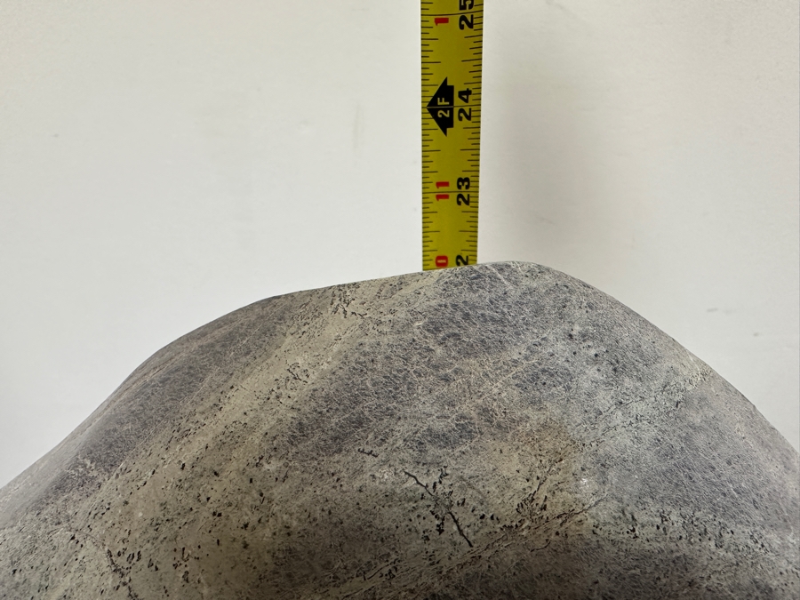 Vintage African Shona Carved Stone Jaquar Statue 23'H [Photo 9]