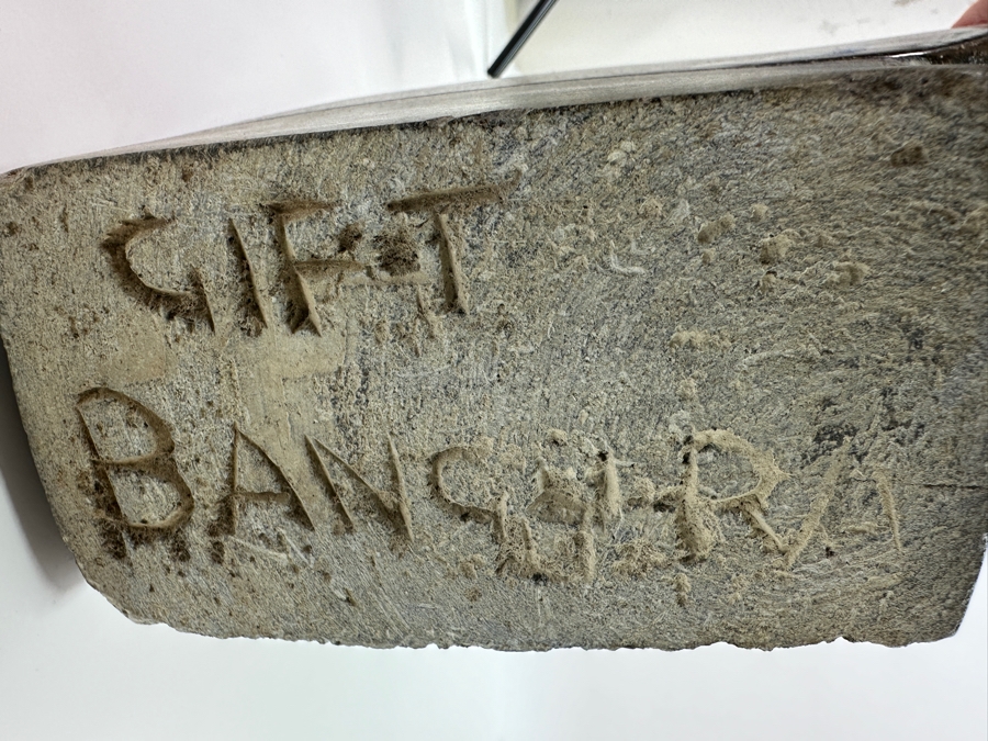 Vintage African Shona Carved Stone Sculpture Artist Signed 19.5'H [Photo 7]