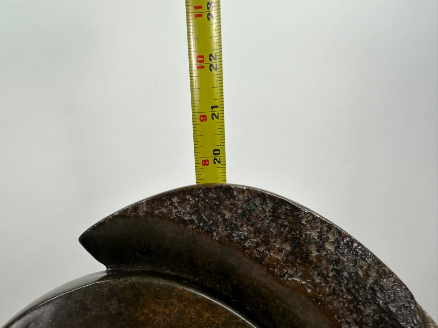 Vintage African Shona Carved Stone Sculpture Artist Signed 19.5'H [Photo 11]