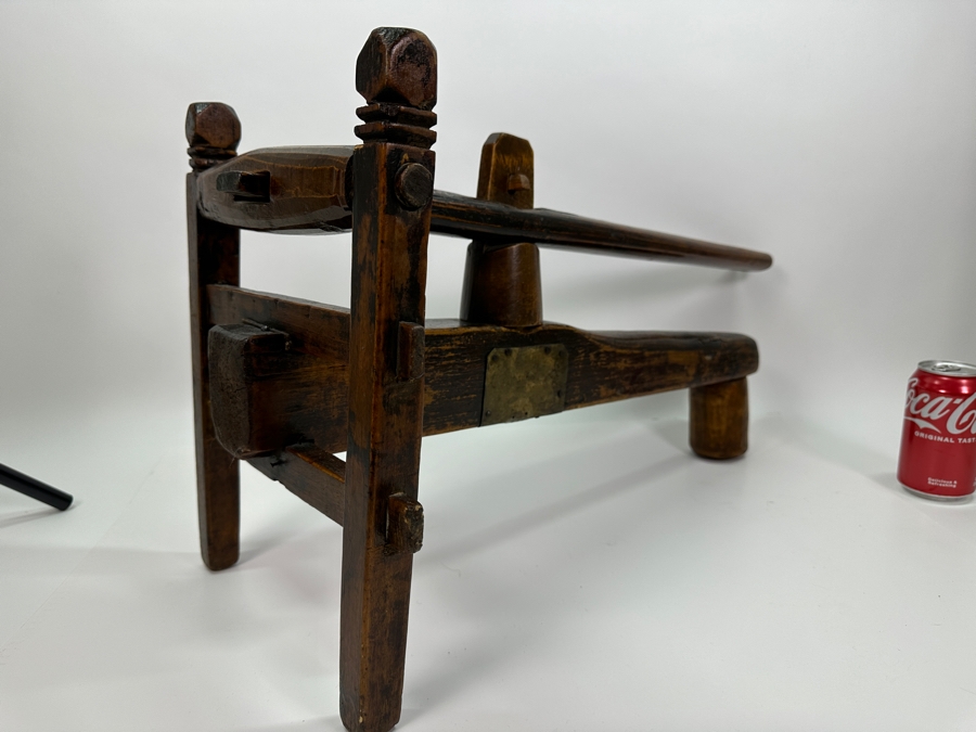 Vintage Wooden Chinese Noodle Press 26'L [Photo 5]