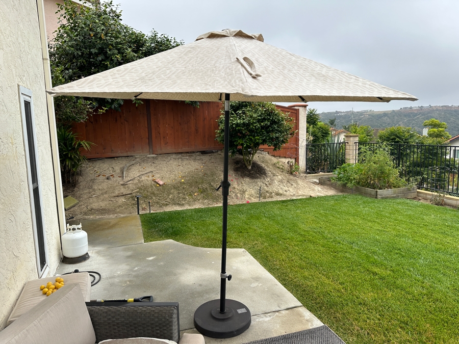 Last Minute Add - Single Sunbrella Umbrella (Actual Umbrella Not Shown But Is The Same Model/Style) [Photo 2]