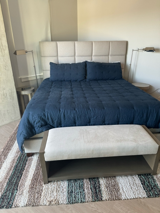 Last Minute Add - Blue Pottery Barn Bedding King Size [Photo 1]