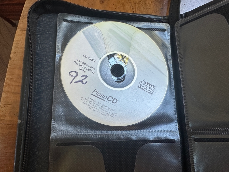 Beautiful Vogel By Schimmel Mahogany Grand Player Piano With PianoDisc CD Player System, Player CDs And Bench 5'11' In Excellent Condition Valued Around $20,000 - See Video On Detail Page [Photo 18]