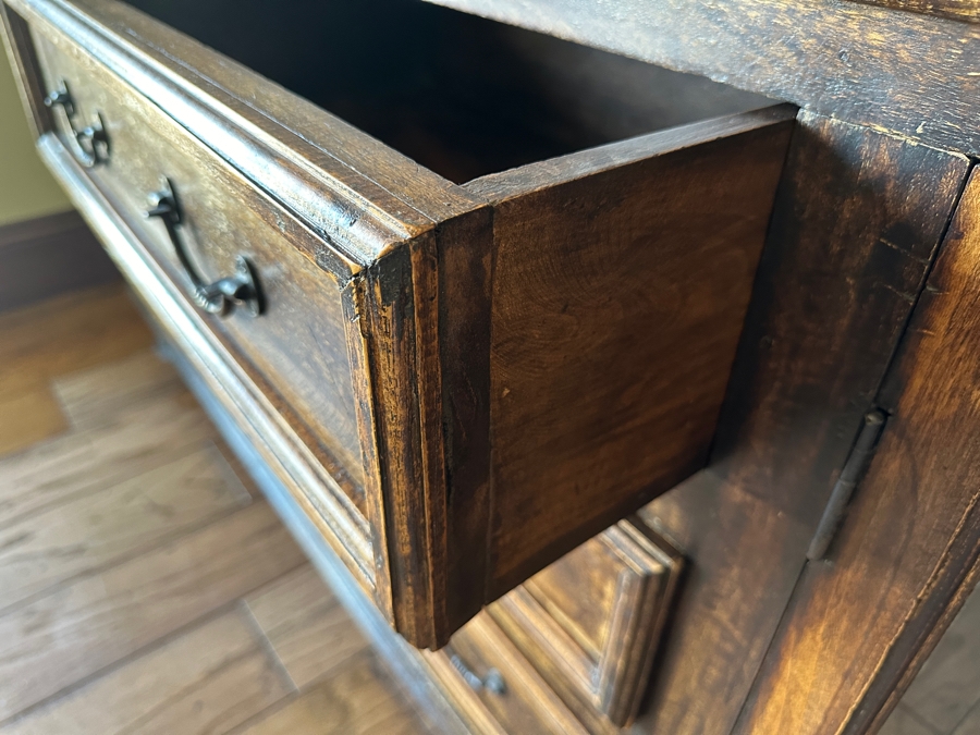 Wooden Cabinet Buffet Credenza 84'W X 20'D X 36'H [Photo 3]