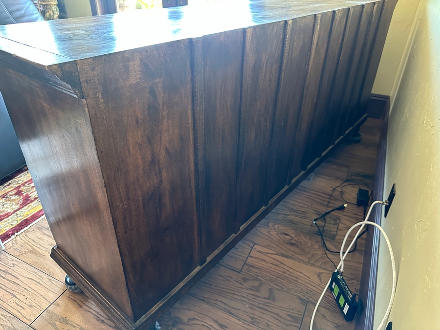 Wooden Cabinet Buffet Credenza 84'W X 20'D X 36'H [Photo 5]