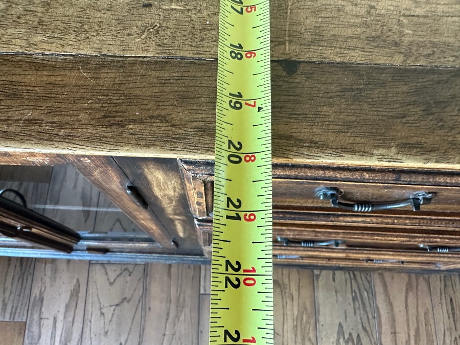 Wooden Cabinet Buffet Credenza 84'W X 20'D X 36'H [Photo 7]