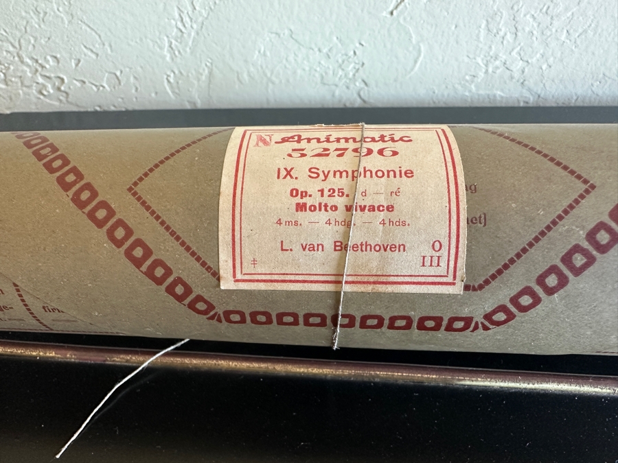 Antique Mechanical Player Piano Phonola Hupfeld Mechanism Carl Ronisch Dresden Germany 62'W X 30'D X 54'H [Photo 9]