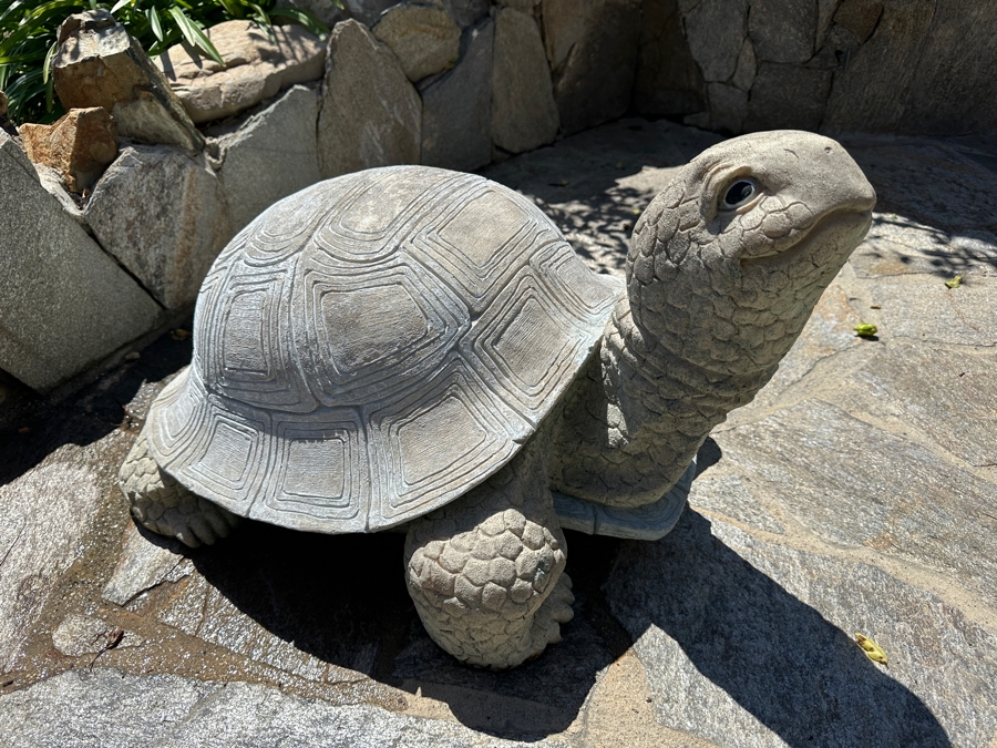 Large Resin Garden Turtle 29'L [Photo 2]