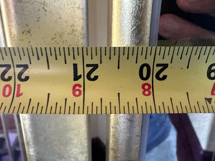 Heavy 3-Panel Mirrored Screen Room Divider 66'W X 78.5'H X 1.75'D [Photo 5]