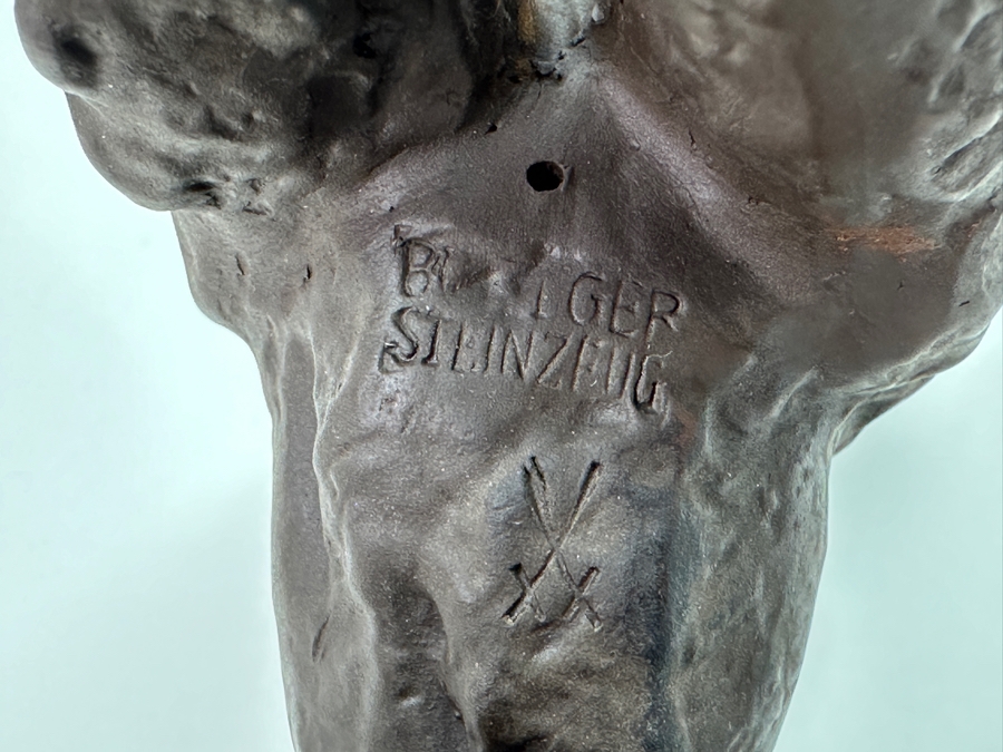 Meissen (Germany) Stoneware Poodle Figurine 6.5W X 5.5H Estimate $320 [Photo 8]