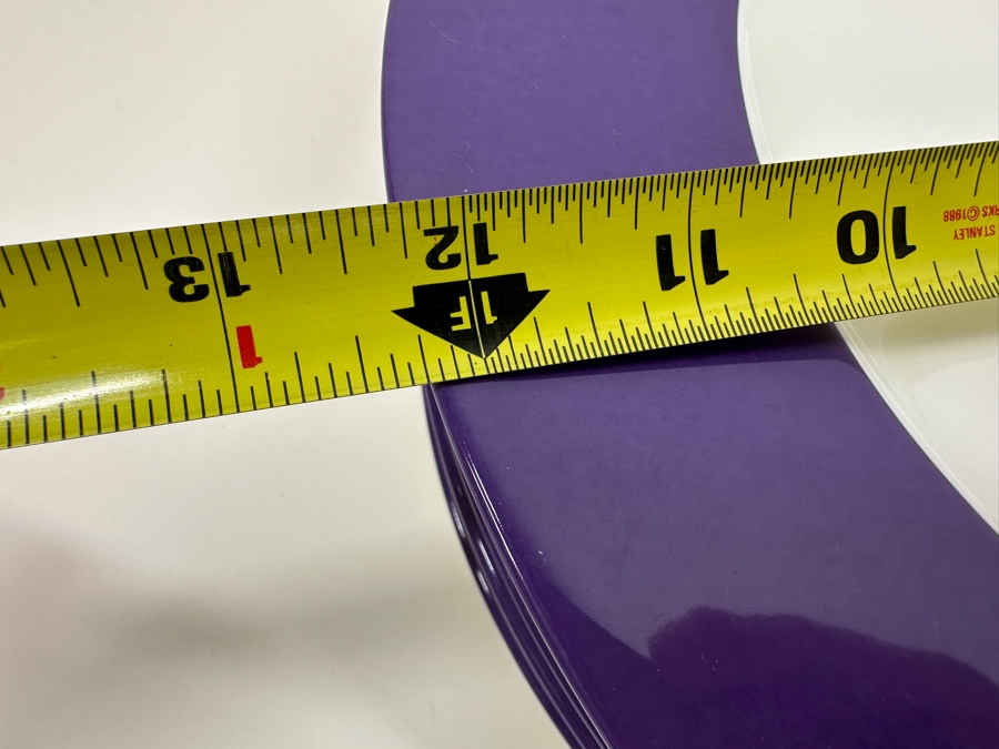 Villeroy and Bach Dusky Damson Purple and White Bone China - 8 Plates - Made in Germany [Photo 5]