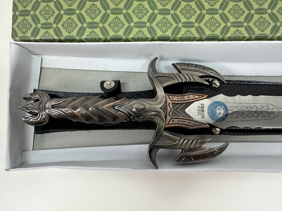 Steel Fantasy Dagger Knife Made In China 16.5L [Photo 3]