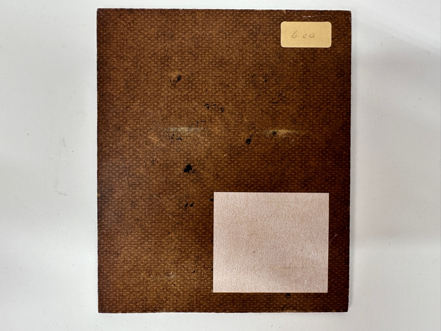 Original Small Floral Artwork Painting On Board By Dian 5 X 6 [Photo 4]