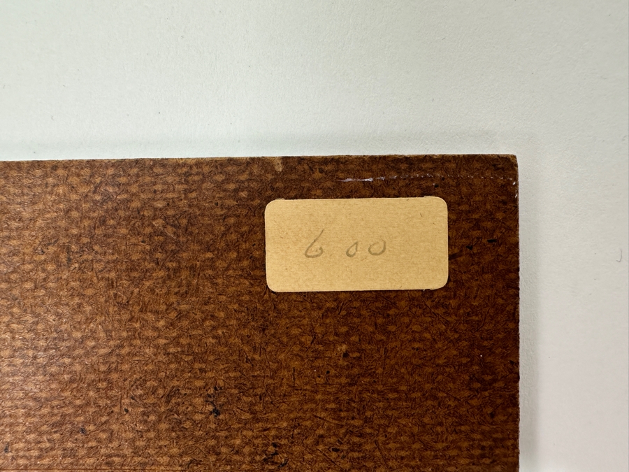 Original Small Floral Artwork Painting On Board By Dian 5 X 6 [Photo 5]