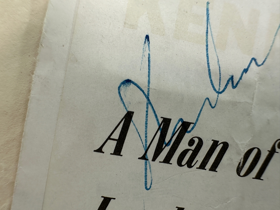 Hand Signed October 12, 1960 John F. Kennedy For President Typed Letter Personalized To Client Elliot Palay Plus Two Hand Signed JFK Signatures On JFK U.S. Senator Brochures [Photo 16]