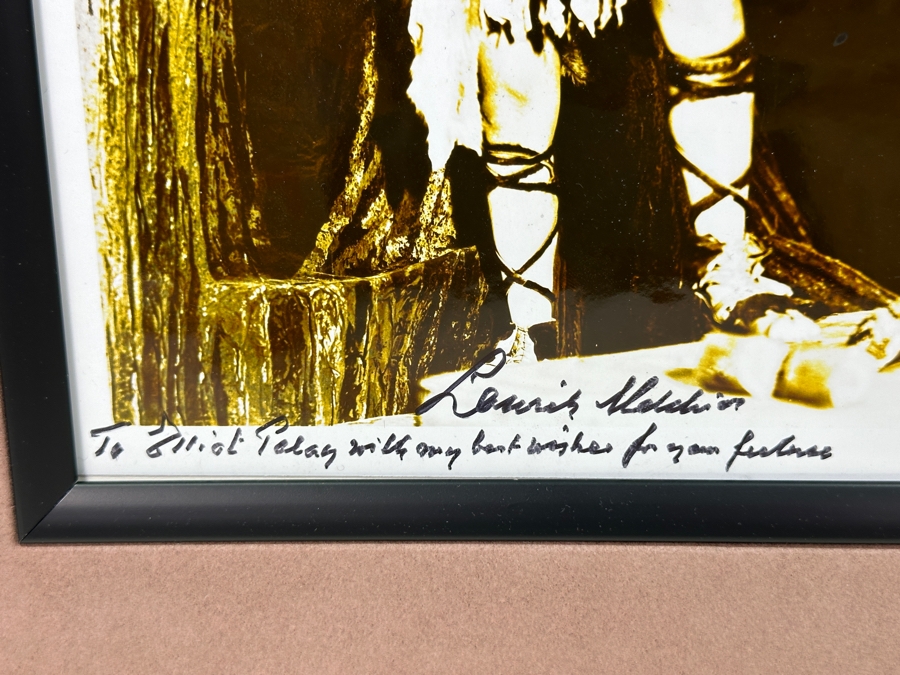 Pair Of Lauritz Melchior (1890-1973, Danish Opera Singer) Hand Signed And Personalized 8 X 10 Photographs [Photo 11]