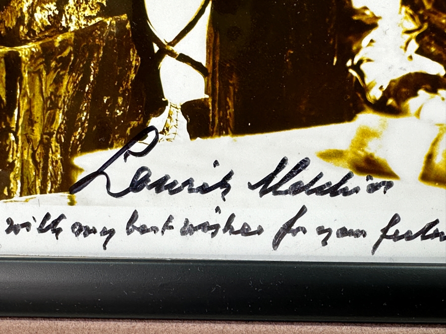 Pair Of Lauritz Melchior (1890-1973, Danish Opera Singer) Hand Signed And Personalized 8 X 10 Photographs [Photo 12]