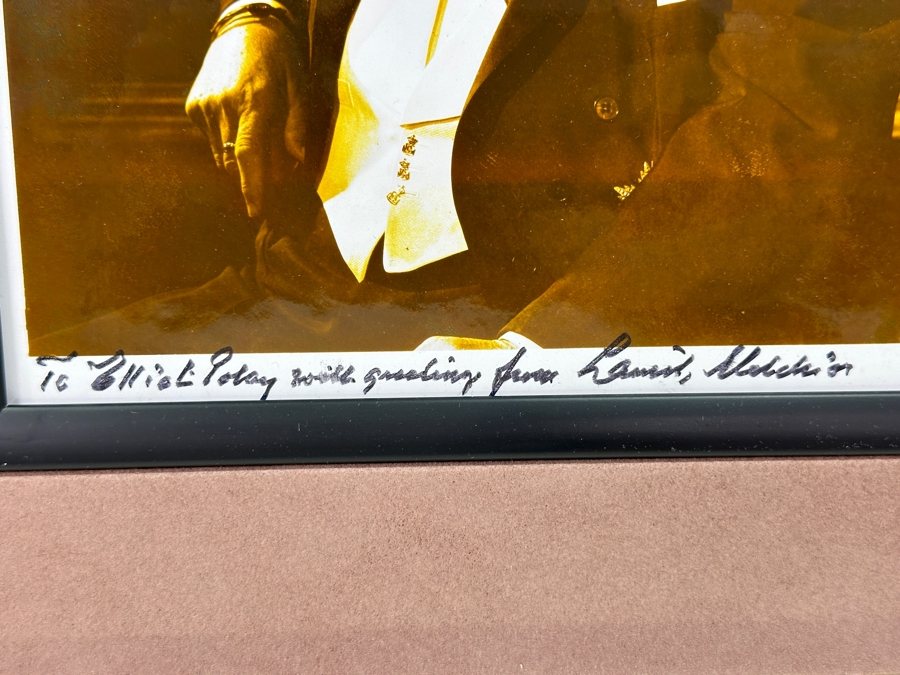 Pair Of Lauritz Melchior (1890-1973, Danish Opera Singer) Hand Signed And Personalized 8 X 10 Photographs [Photo 7]