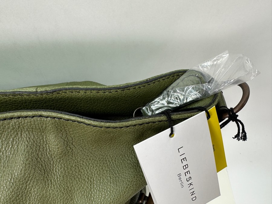 Liebeskind Green Leather Handbag New with Tags [Photo 5]
