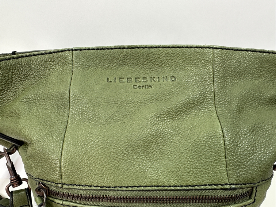 Liebeskind Green Leather Handbag New with Tags [Photo 7]