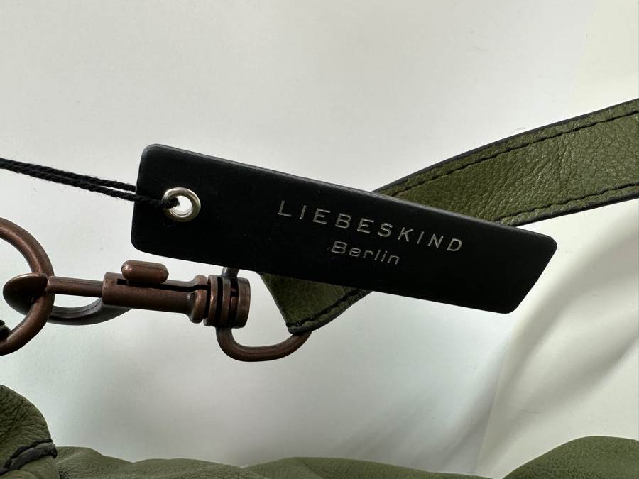 Liebeskind Green Leather Handbag New with Tags [Photo 4]
