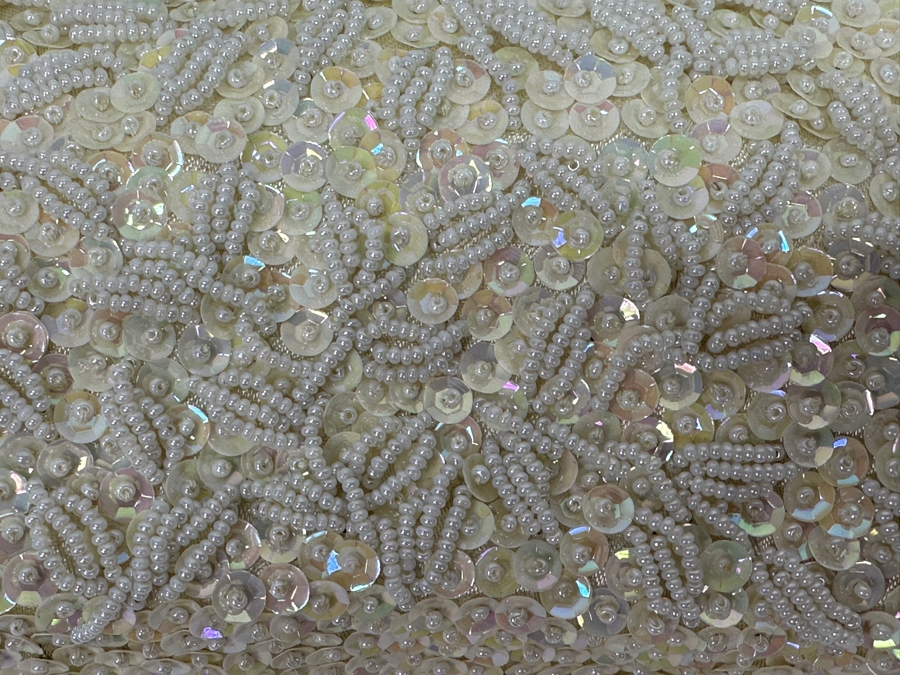 Vintage Beaded Clutch Made in Hong Kong 10'W [Photo 2]