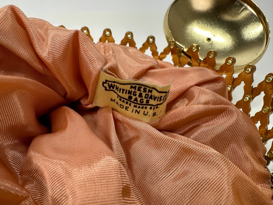 Vintage Whiting and Davis Mesh Handbag Made in US [Photo 6]