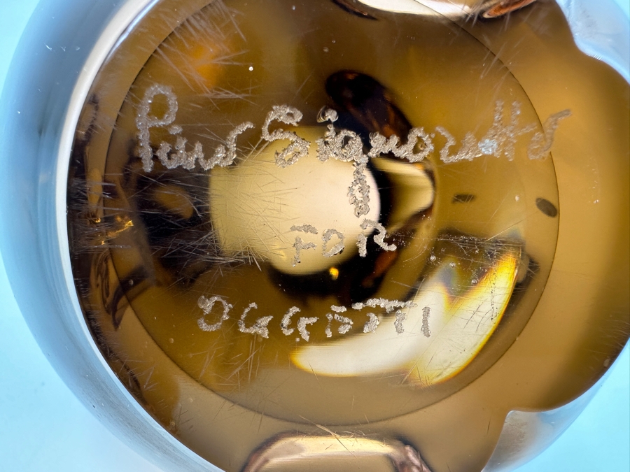 Pino Signoretto for Oggetti Signed Murano Glass Penguin 6.5'H [Photo 7]