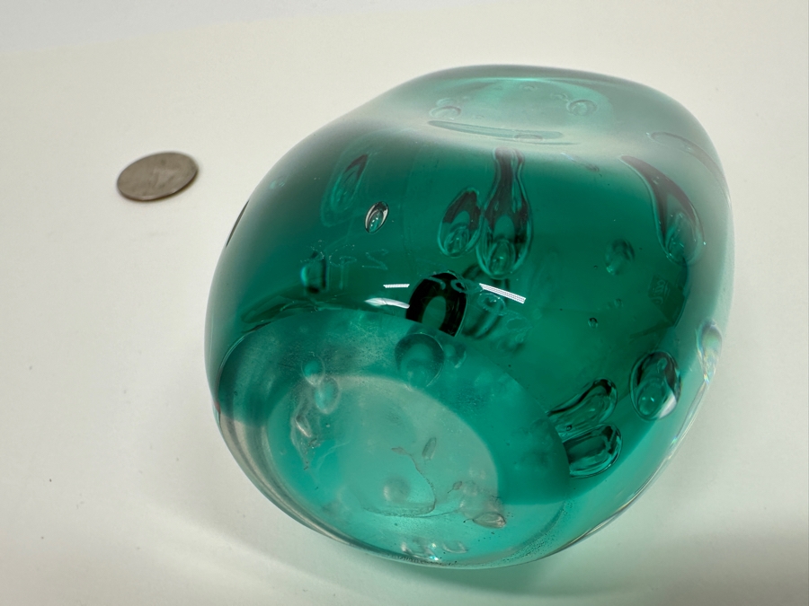 Art Bubble Glass Signed SGS 2000 [Photo 10]