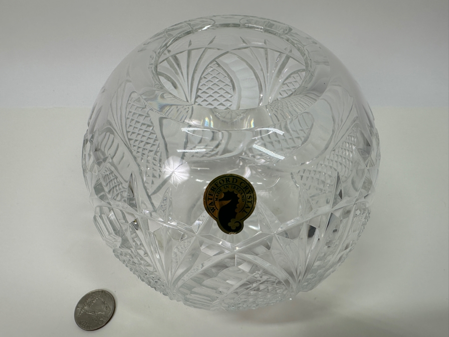 Waterford Crystal Rose Bowl 5.5'H [Photo 3]