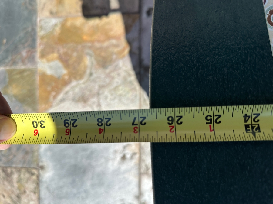 Trex Outdoor Furniture Green Yacht Club Rocking Chair Set with Two Chairs and Side Table [Photo 5]