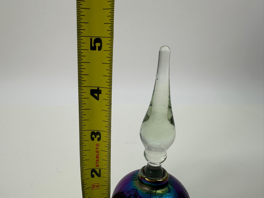 Vintage Glass Perfume Bottle 5'H Retails $85 [Photo 6]
