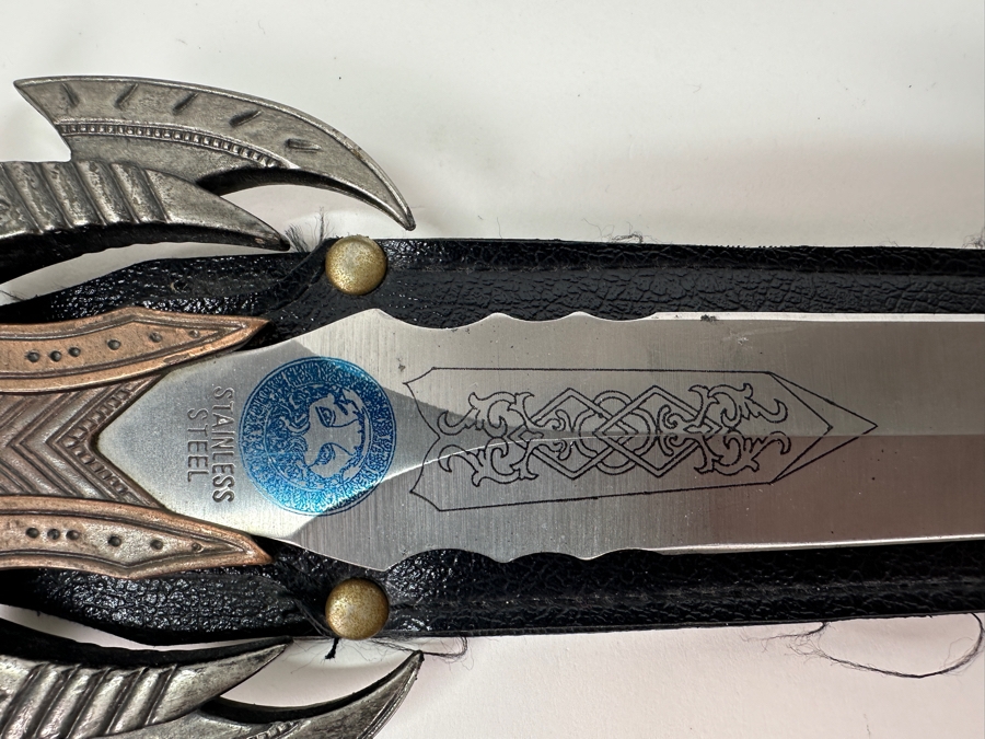 Pair Of Steel Fantasy Swords 23L & 16.5L [Photo 3]