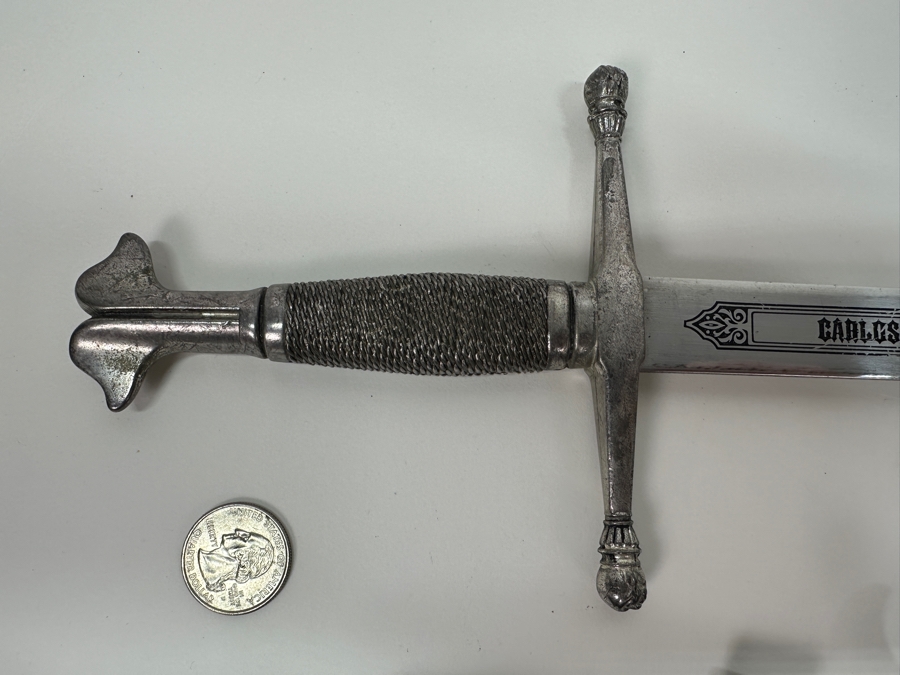 Pair Of Steel Fantasy Swords 23L & 16.5L [Photo 5]