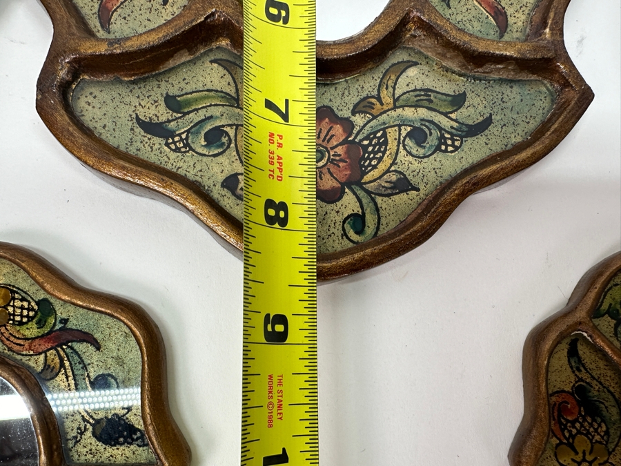 Robert M. Weiss Wall Mirrors Hand Made In Peru Five Wall Mirrors 8.5H & 4.5H [Photo 6]