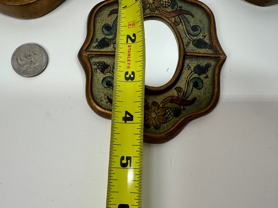 Robert M. Weiss Wall Mirrors Hand Made In Peru Five Wall Mirrors 8.5H & 4.5H [Photo 7]