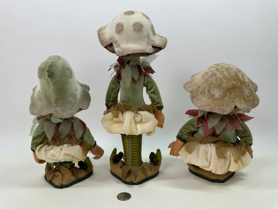 Set Of Three Katherine's Collection Figurines 13H [Photo 3]