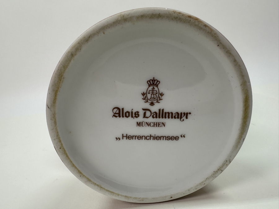 Vintage Alois Dallmayr Parrot 'Herrenchiemsee' Coffee Canister 10'H [Photo 8]
