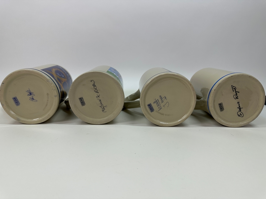 (4) 2000, 2001, 2005, 2009 Munich Oktoberfest Official Ceramic Rastal Beer Mugs 1L 7.5'H [Photo 6]