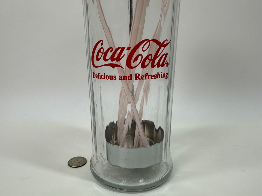Vintage Coca Cola Straw Holder/Dispenser 11'H [Photo 2]