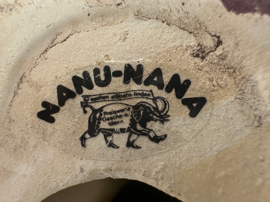 Set of Three Nanu-Nana Hand Painted Ceramic German Garden Gnomes 9'H [Photo 4]